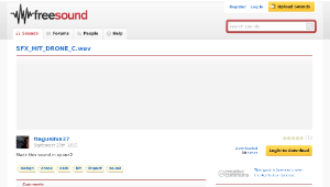 Freesound聲音庫：SFX_HIT_DRONE_C.wav-資源代表圖