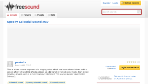 Freesound聲音庫：Spooky Celestial Sound.wav縮圖