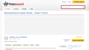 Freesound聲音庫：Guitar F Chord-資源代表圖