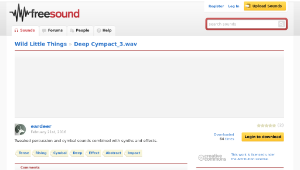 Freesound聲音庫：Deep Cympact_3.wav縮圖