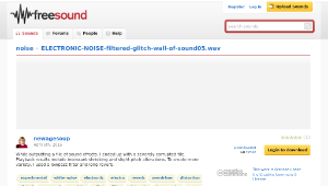 Freesound聲音庫：ELECTRONIC-NOISE-filtered-glitch-wall-of-sound05.wav縮圖