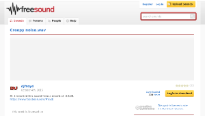 Freesound聲音庫：Creepy noise.wav-資源代表圖