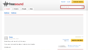 Freesound聲音庫：tekno-資源代表圖