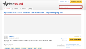 Freesound聲音庫：PopcornPoping.wav縮圖