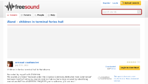 Freesound聲音庫：children in terminal feries hall-資源代表圖