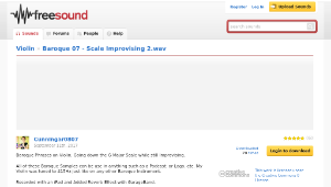 Freesound聲音庫：Baroque 07 - Scale Improvising 2.wav-資源代表圖