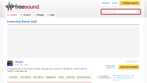 Freesound聲音庫：Lowering Ramp.mp3-資源代表圖