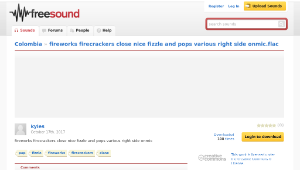 Freesound聲音庫：fireworks firecrackers close nice fizzle and pops various right side onmic.flac-資源代表圖