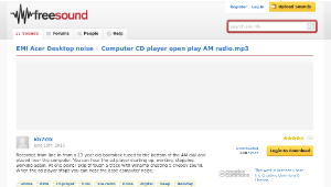 Freesound聲音庫：Computer CD player open play AM radio.mp3-資源代表圖