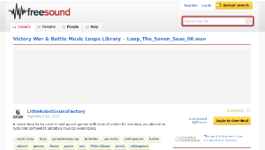 Freesound聲音庫：Loop_The_Seven_Seas_00.wav