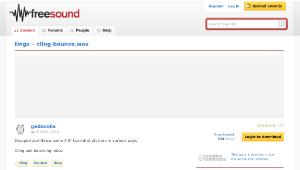 Freesound聲音庫：cling-bounce.wav縮圖