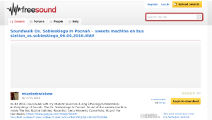 Freesound聲音庫：sweets machine on bus station_os.sobieskiego_06.04.2016.WAV縮圖
