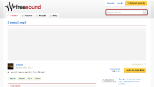 Freesound聲音庫：Sauna2.mp3-資源代表圖