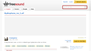 Freesound聲音庫：Hydrophone_rec_1.aif縮圖
