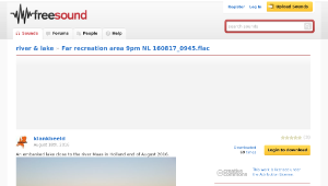 Freesound聲音庫：Far recreation area 9pm NL 160817_0945.flac-資源代表圖