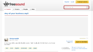 Freesound聲音庫：Any of your business.mp3-資源代表圖