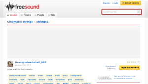 Freesound聲音庫：strings2-資源代表圖