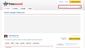 Freesound聲音庫：Synth arpegio delay.wav-資源代表圖