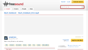 Freesound聲音庫：Dark_Ambient_013.mp3