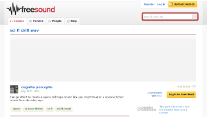 Freesound聲音庫：sci fi drill.wav-資源代表圖