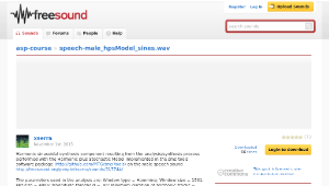 Freesound聲音庫：speech-male_hpsModel_sines.wav-資源代表圖