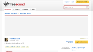 Freesound聲音庫：bottle4.wav縮圖