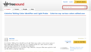 Freesound聲音庫：Colorino say various colors edited.wav-資源代表圖