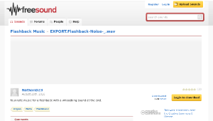 Freesound聲音庫：EXPORT.Flashback-Noise-_.wav
