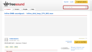 Freesound聲音庫：inline_dnb_loop_174_001.wav