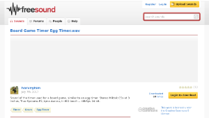 Freesound聲音庫：Board Game Timer Egg Timer.wav縮圖