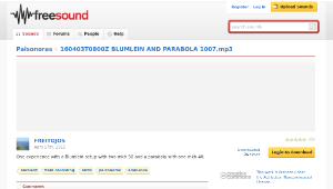 Freesound聲音庫：160403T0800Z BLUMLEIN AND PARABOLA 1007.mp3縮圖
