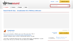 Freesound聲音庫：breakwater 02 170518_1160.wav-資源代表圖