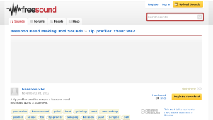 Freesound聲音庫：Tip profiler 2beat.wav-資源代表圖