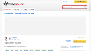 Freesound聲音庫：Launchsequence.wav-資源代表圖