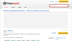 Freesound聲音庫：Usine-3-machines-rĂŠcentes.wav-資源代表圖