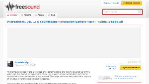 Freesound聲音庫：Tunnel's Edge.aif-資源代表圖