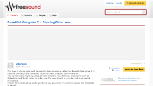 Freesound聲音庫：DancingWater.wav-資源代表圖