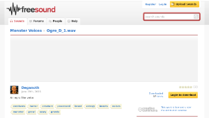 Freesound聲音庫：Ogre_D_1.wav-資源代表圖