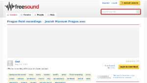 Freesound聲音庫：Jewish Museum Prague.wav縮圖
