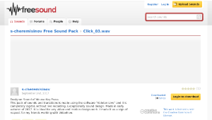 Freesound聲音庫：Click_03.wav-資源代表圖