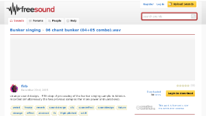 Freesound聲音庫：06 chant bunker (04+05 combo).wav