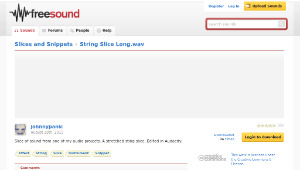 Freesound聲音庫：String Slice Long.wav-資源代表圖
