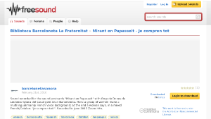 Freesound聲音庫：Mirant en Papasseit - Je compren tot-資源代表圖