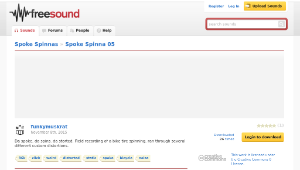 Freesound聲音庫：Spoke Spinna 05-資源代表圖