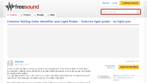 Freesound聲音庫：Colorino light probe - no light.wav-資源代表圖