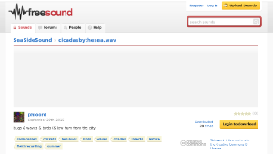 Freesound聲音庫：cicadasbythesea.wav-資源代表圖