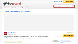 Freesound聲音庫：concert hall lauphing and cauphing-資源代表圖
