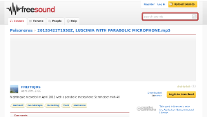 Freesound聲音庫：20120421T1930Z, LUSCINIA WITH PARABOLIC MICROPHONE.mp3縮圖