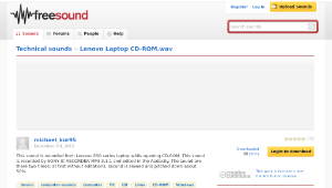 Freesound聲音庫：Lenovo Laptop CD-ROM.wav縮圖