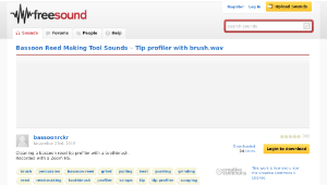 Freesound聲音庫：Tip profiler with brush.wav